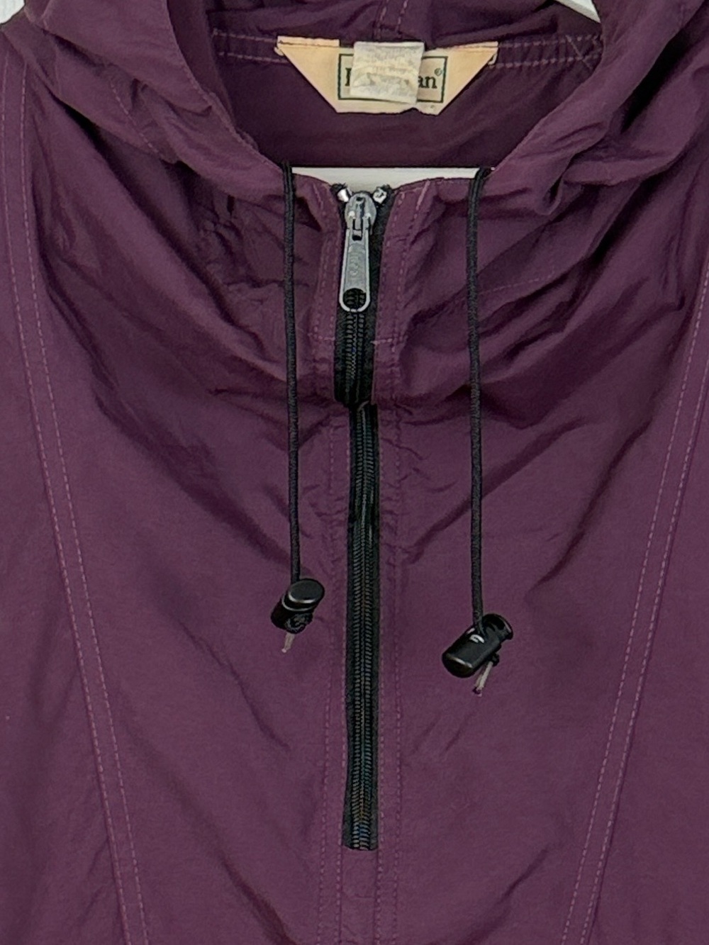 Vintage LL Bean women’s anorak jacket pullover windbreaker - Picture 2 of 7